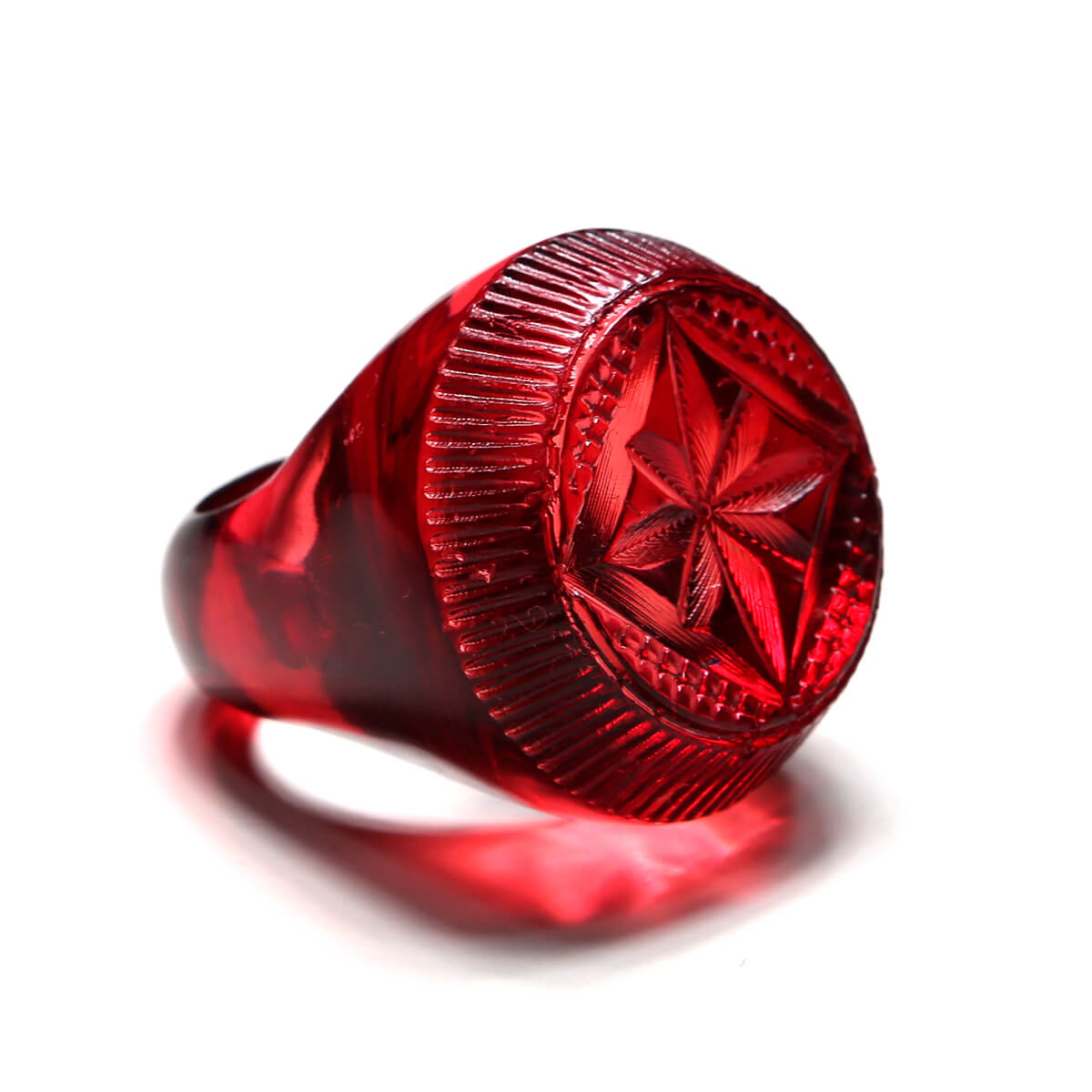 Bottlestop Ring Burgundy