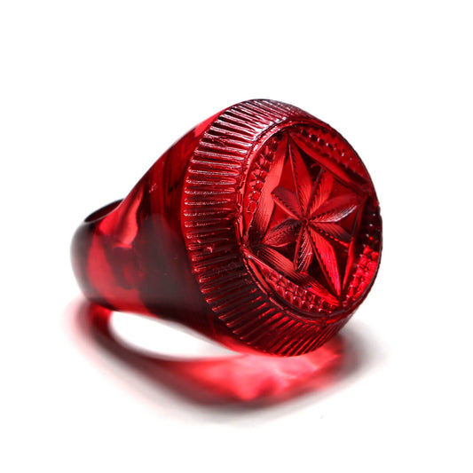 Bottlestop Ring Burgundy