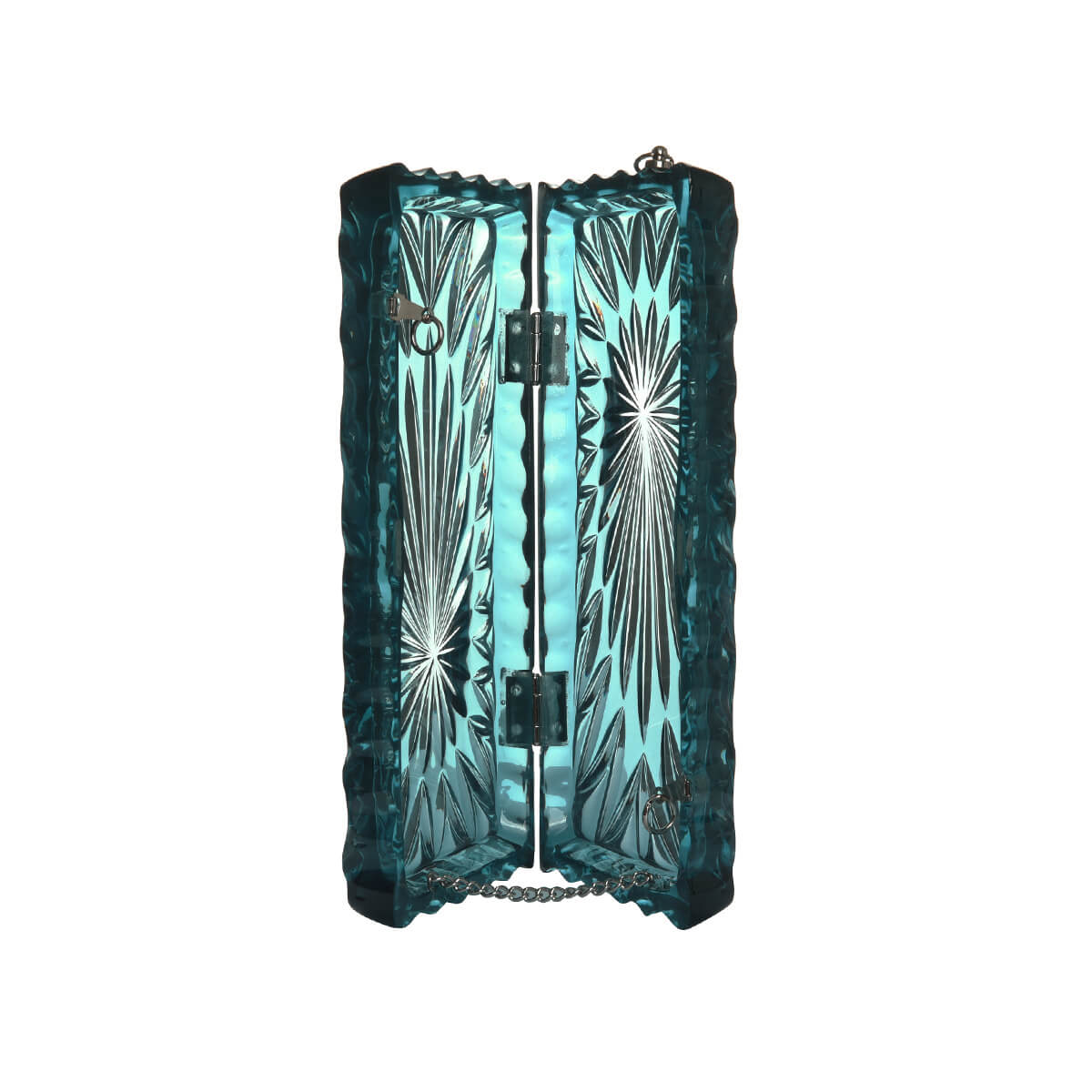 LOW STOCK Long Rectangle Clutch Indigo