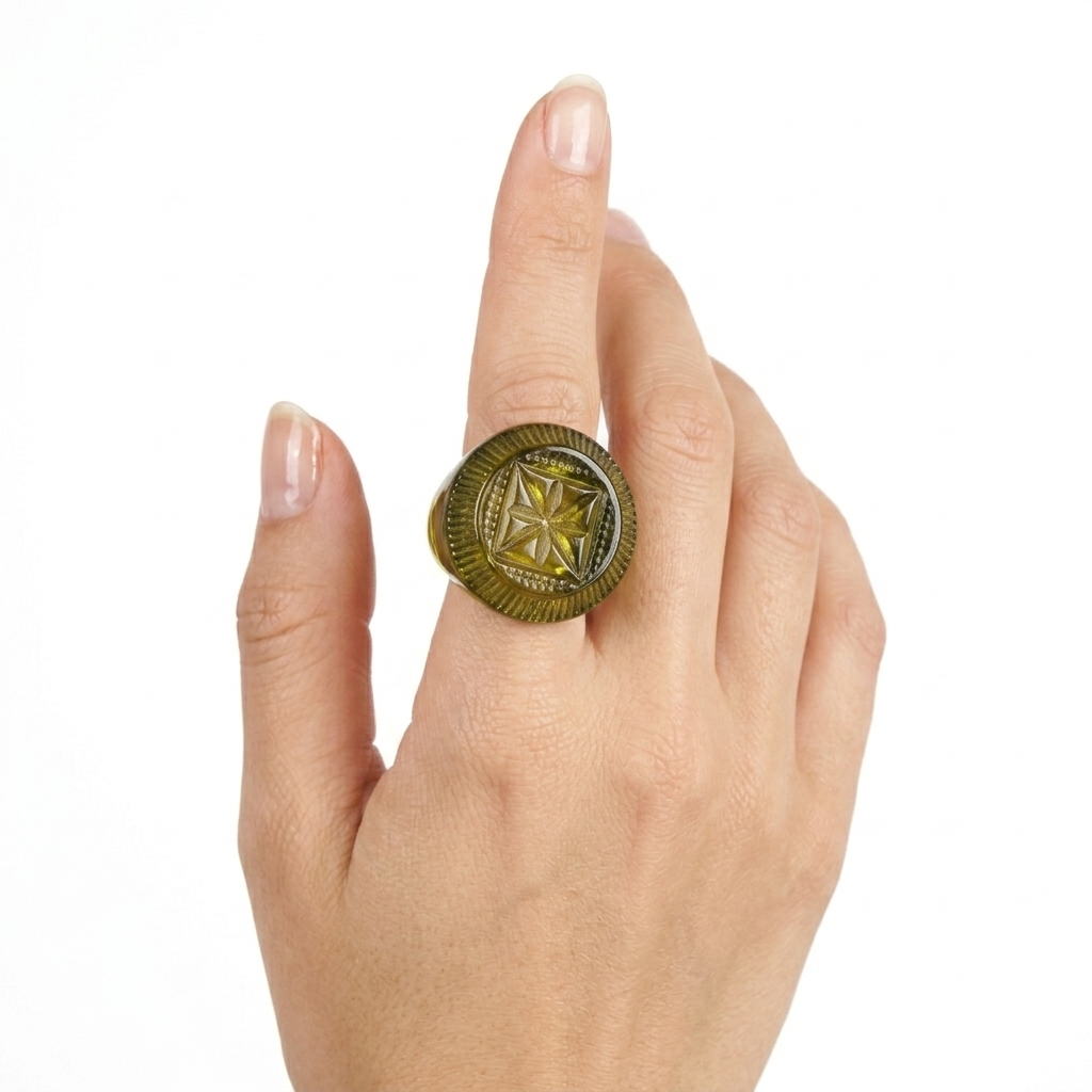 Bottlestop Ring Olive