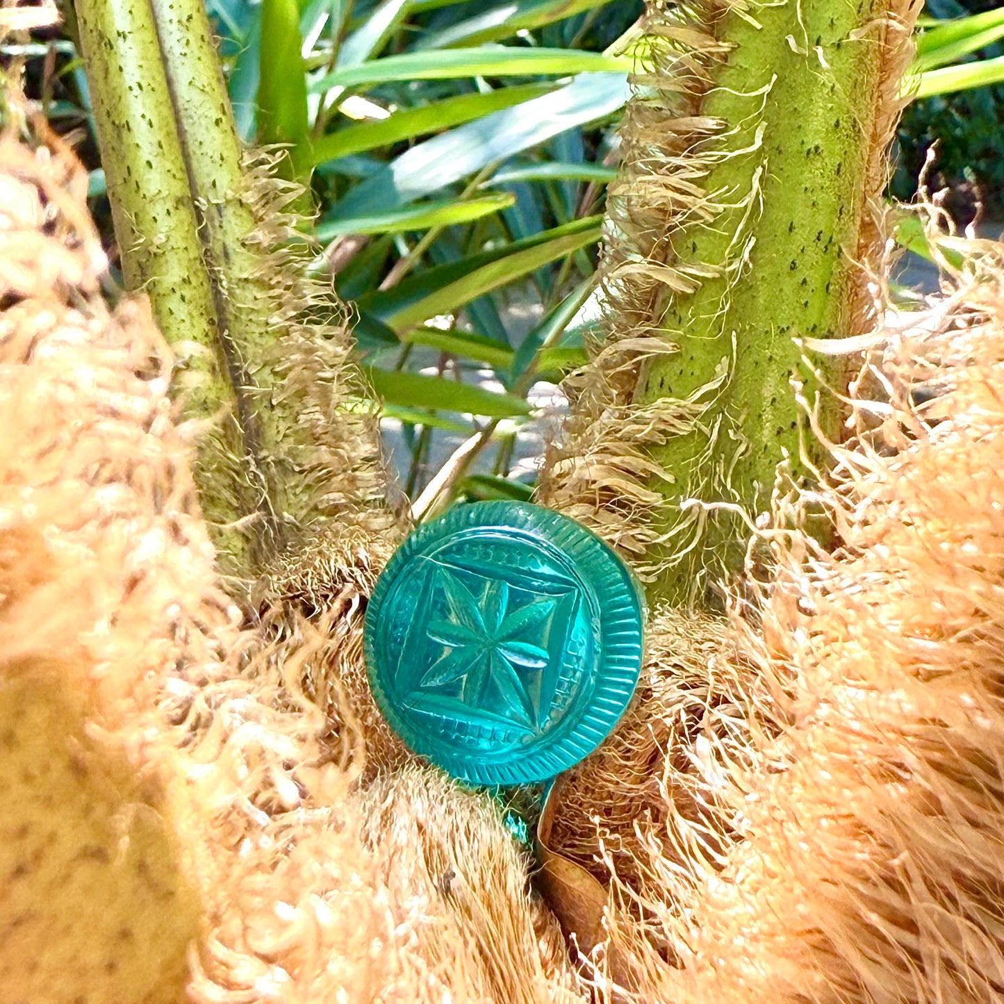 Bottlestop Ring Aqua
