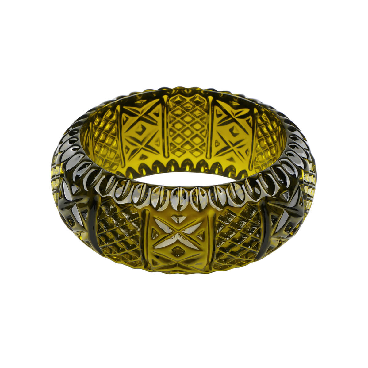 Frosted Bangle Olive