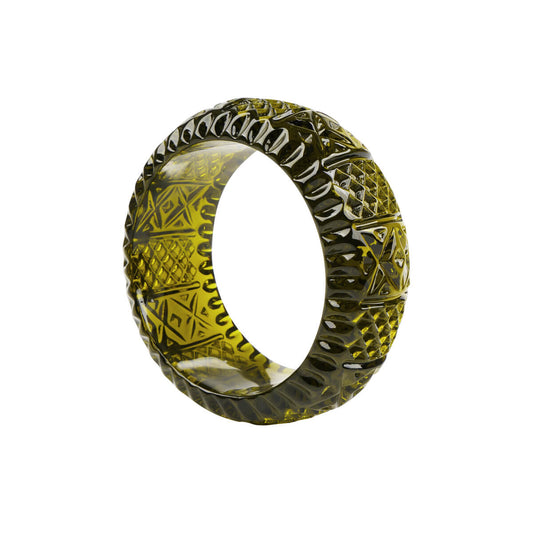Frosted Bangle Olive