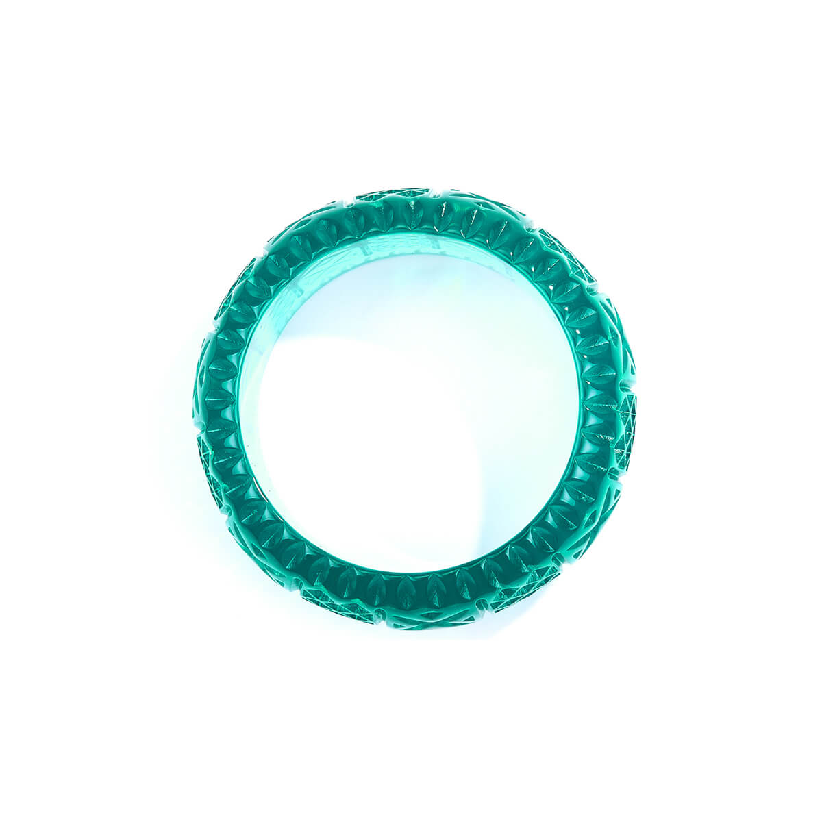 Frosted Bangle Turquoise