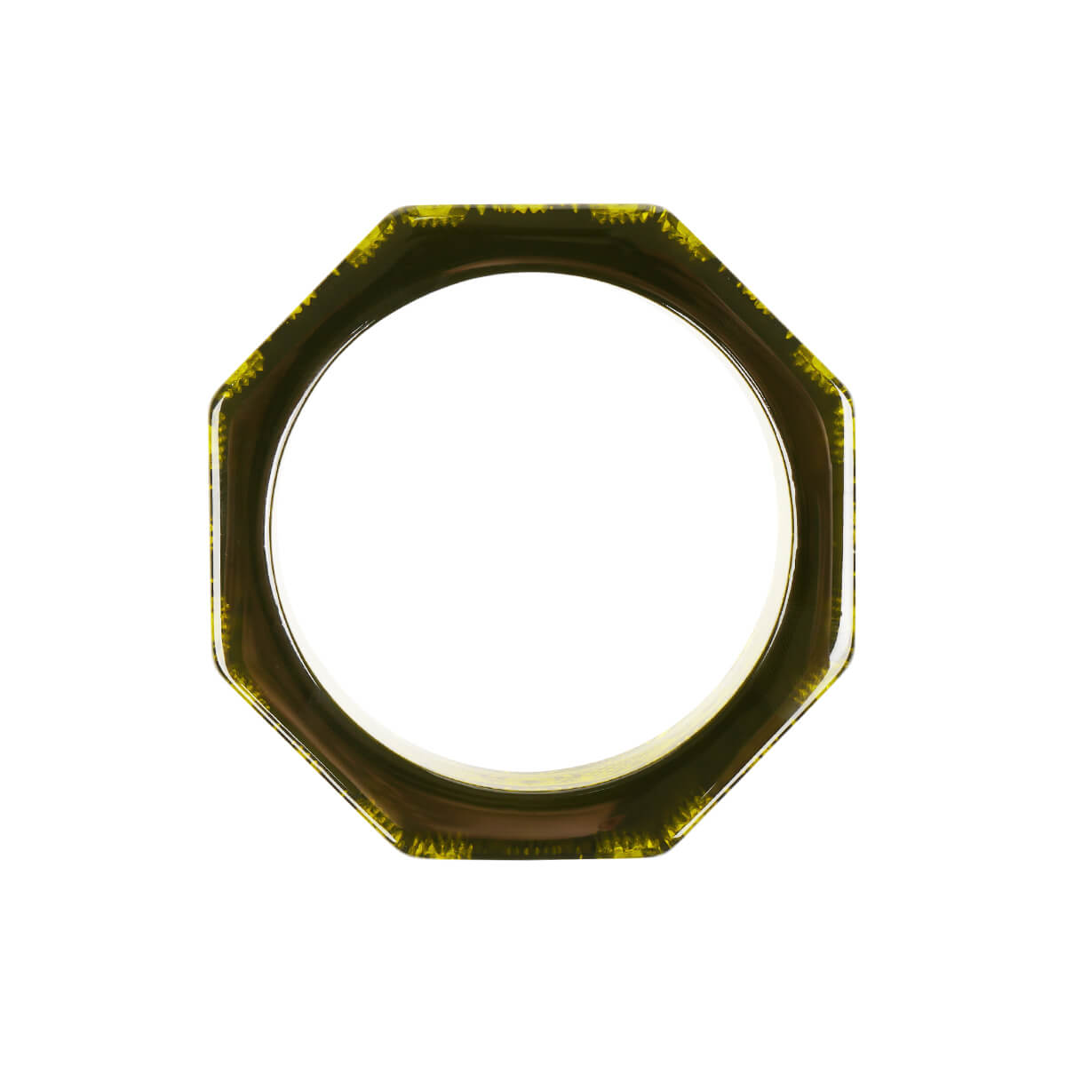 Octagon Bangle Olive