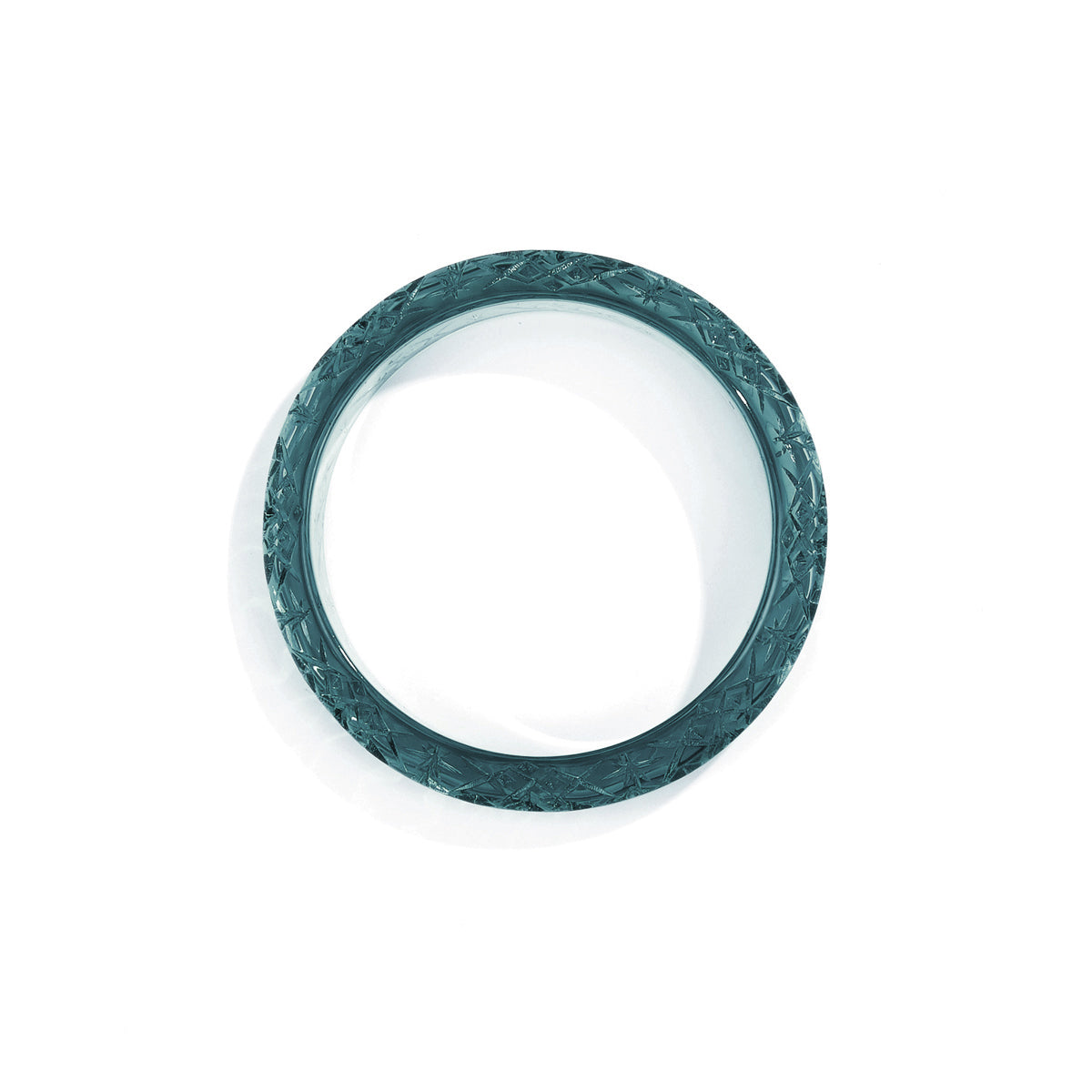 Round Edged Bangle Indigo