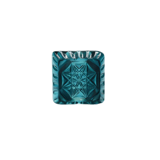 Etched Square Ring Indigo