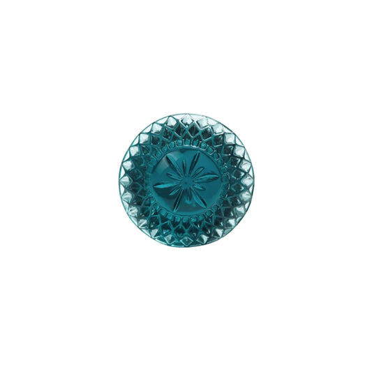 Etched Circle Ring Indigo