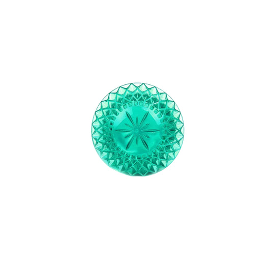 Etched Circle Ring Turquoise