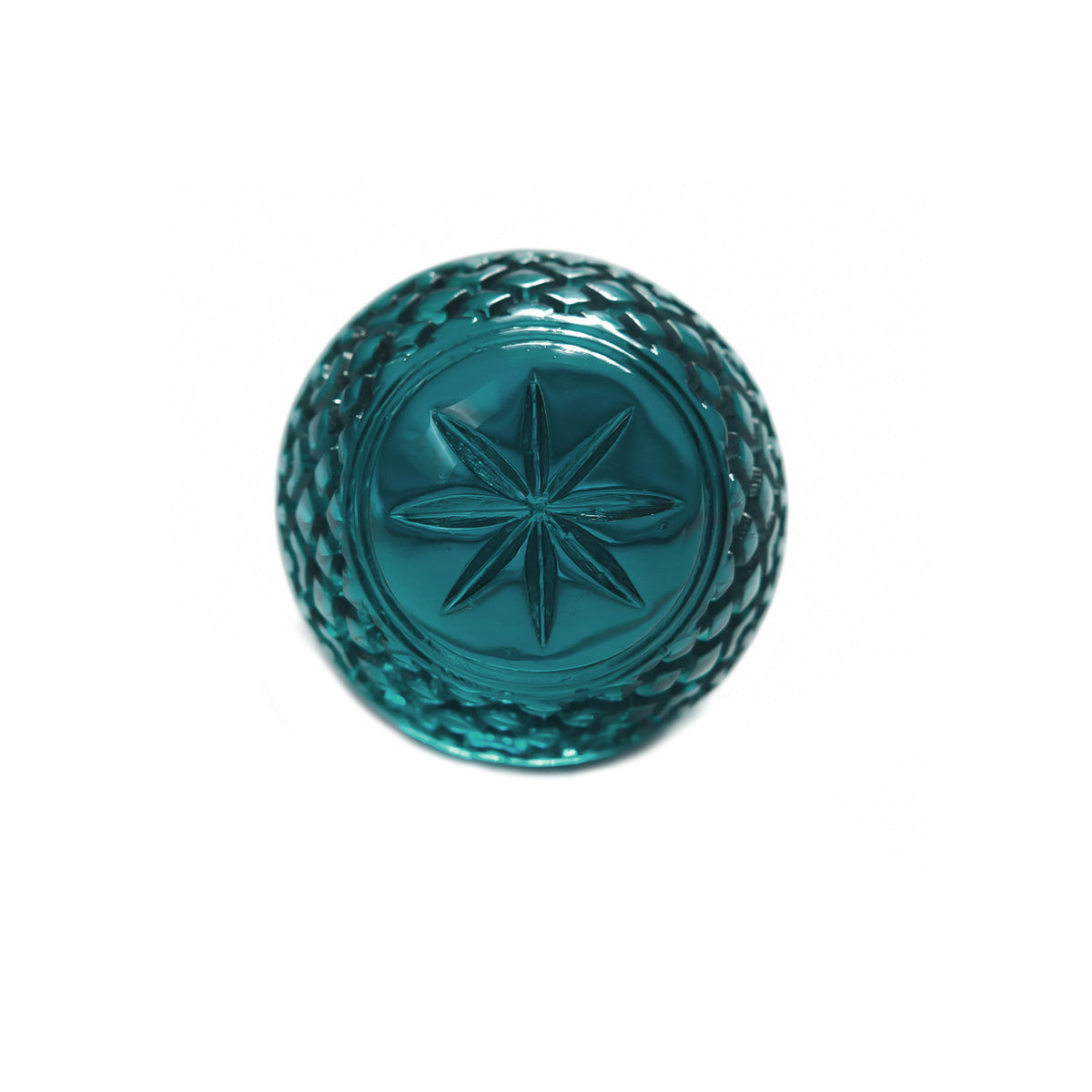 Etched Dome Ring Indigo