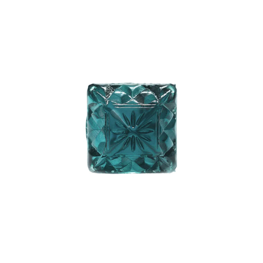 Carved Square Ring Indigo