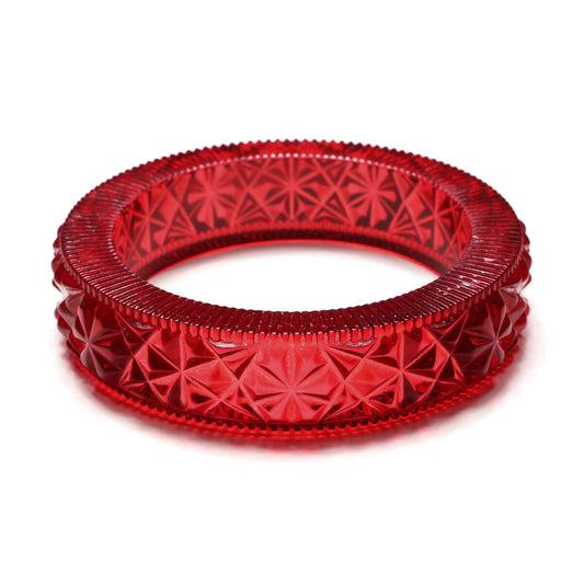 douglaspoon hand carved resin bangle