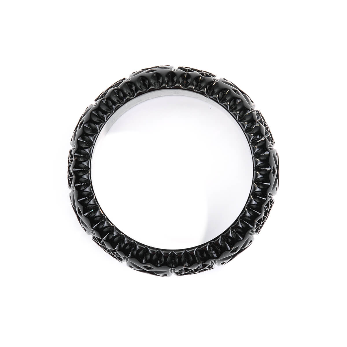Frosted Bangle Dark Grey