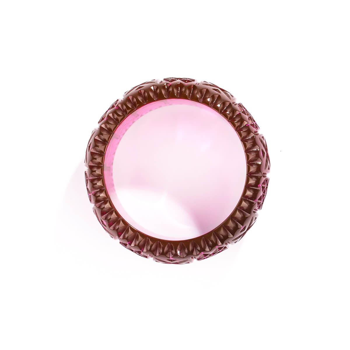 Frosted Bangle Deep Purple