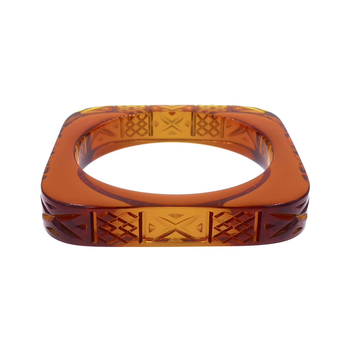 douglaspoon hand carved resin bangle