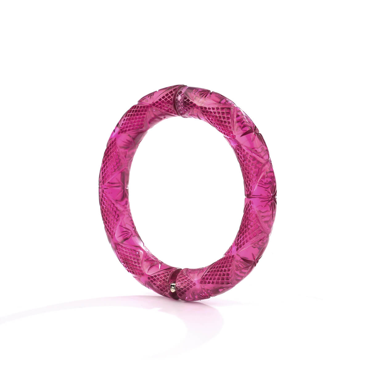 Etched Magnetic Cuff Deep Purple