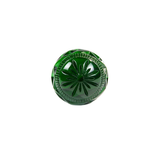 Large Dome Ring Emerald Green