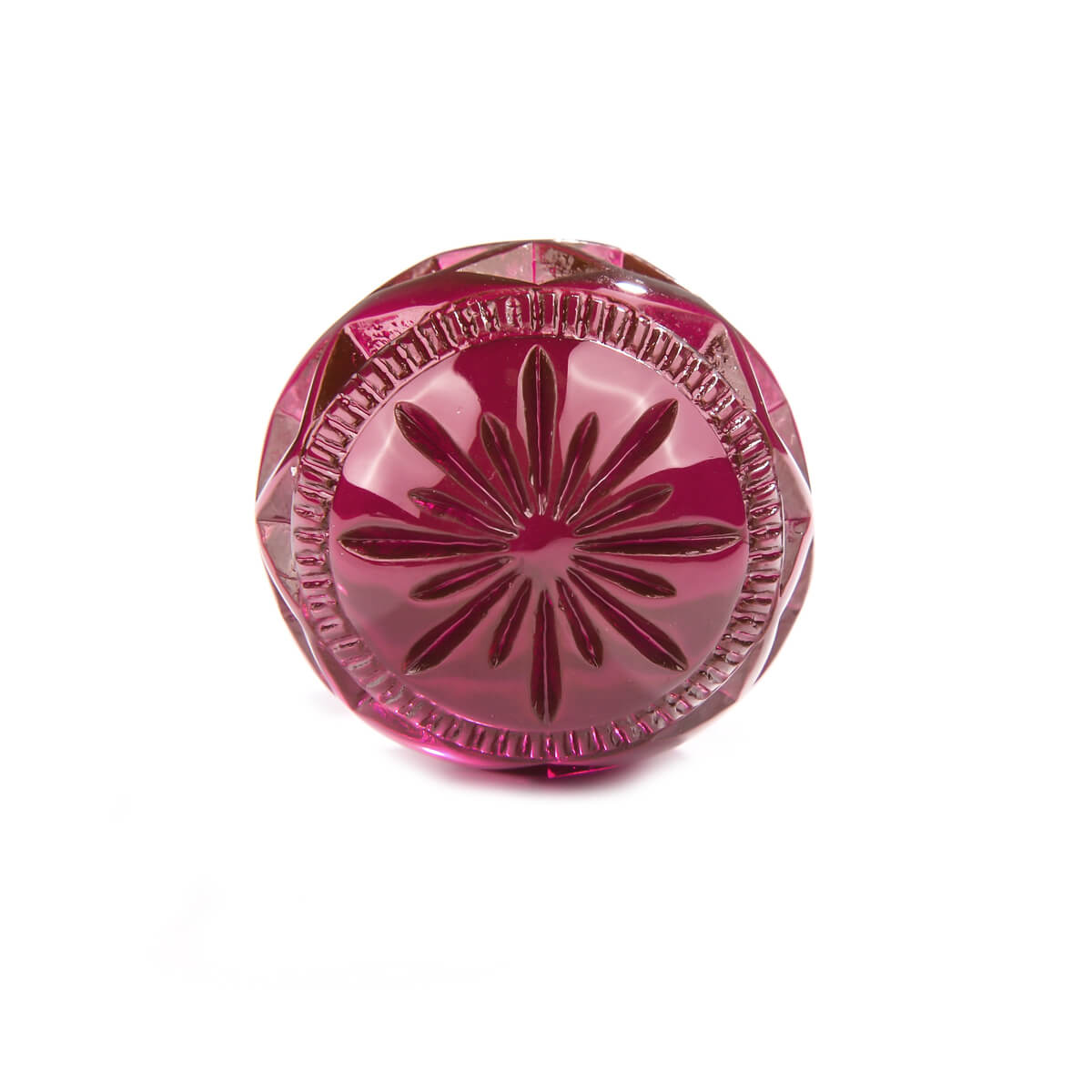 Large Dome Ring Deep Purple