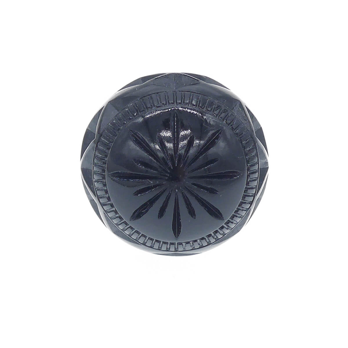 Large Dome Ring Black