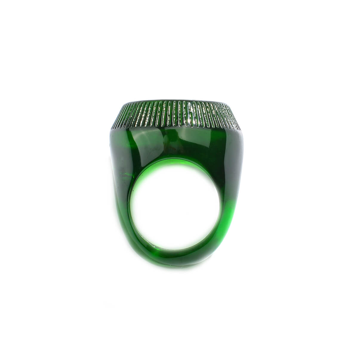 Bottlestop Ring Emerald Green