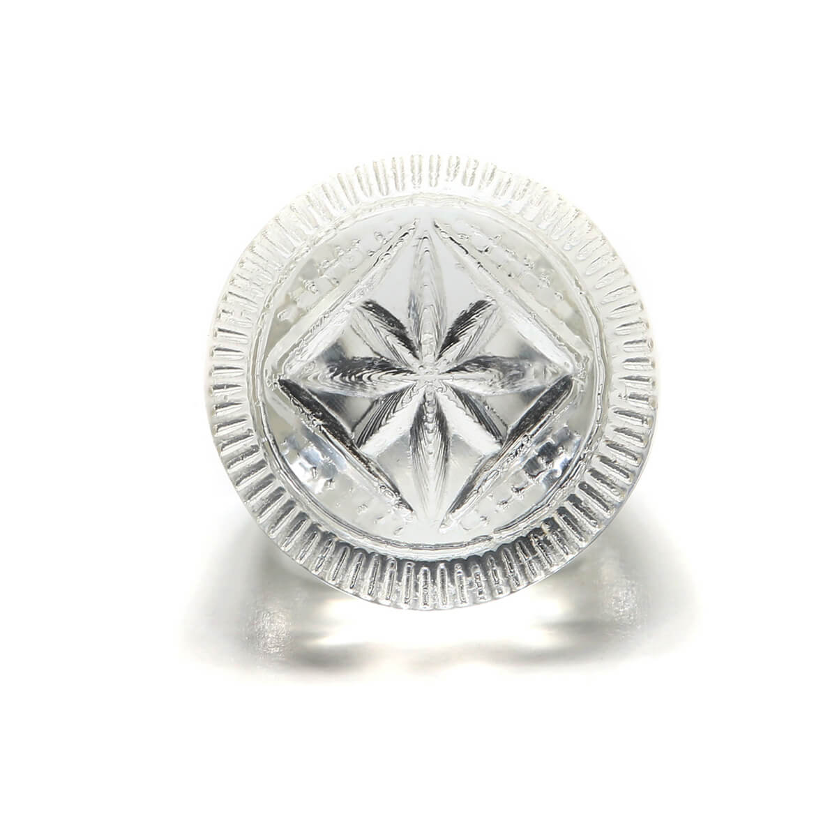 Bottlestop Ring Vintage Clear