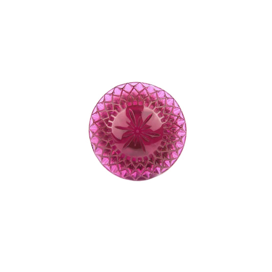 Etched Circle Ring Deep Purple