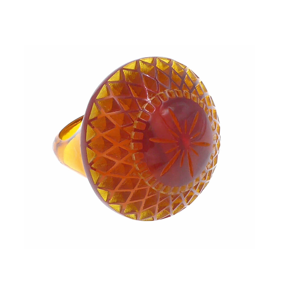 douglaspoon hand carved resin ring