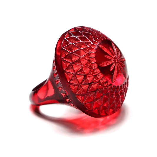 douglaspoon hand carved resin ring