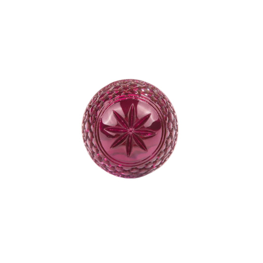 Etched Dome Ring Deep Purple