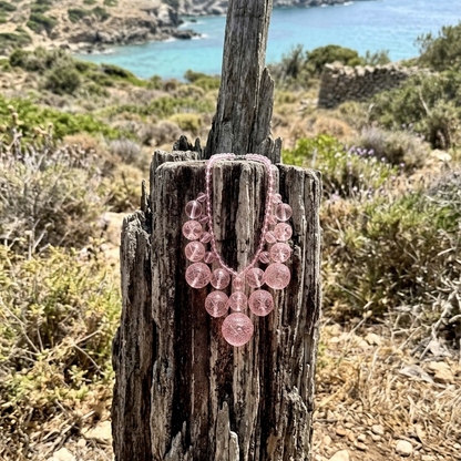 NEW IN Crystalline Bib Necklace Rosé
