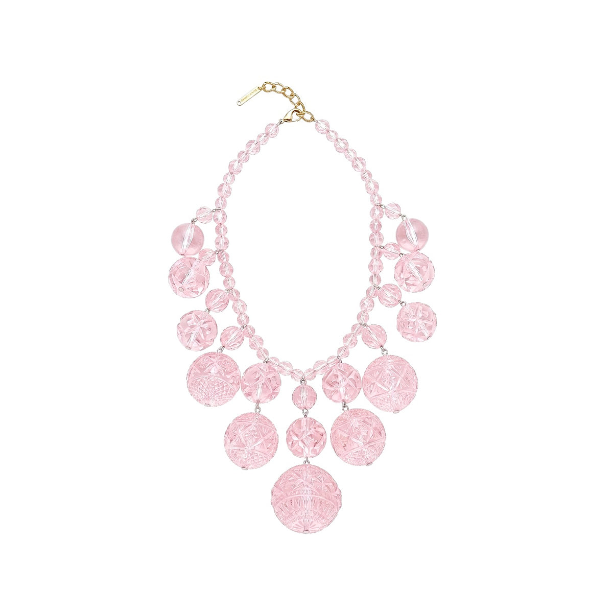 NEW IN Crystalline Bib Necklace Rosé