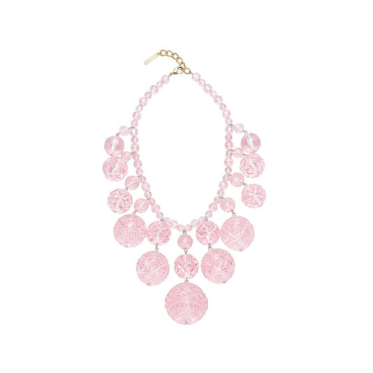 NEW IN Crystalline Bib Necklace Rosé