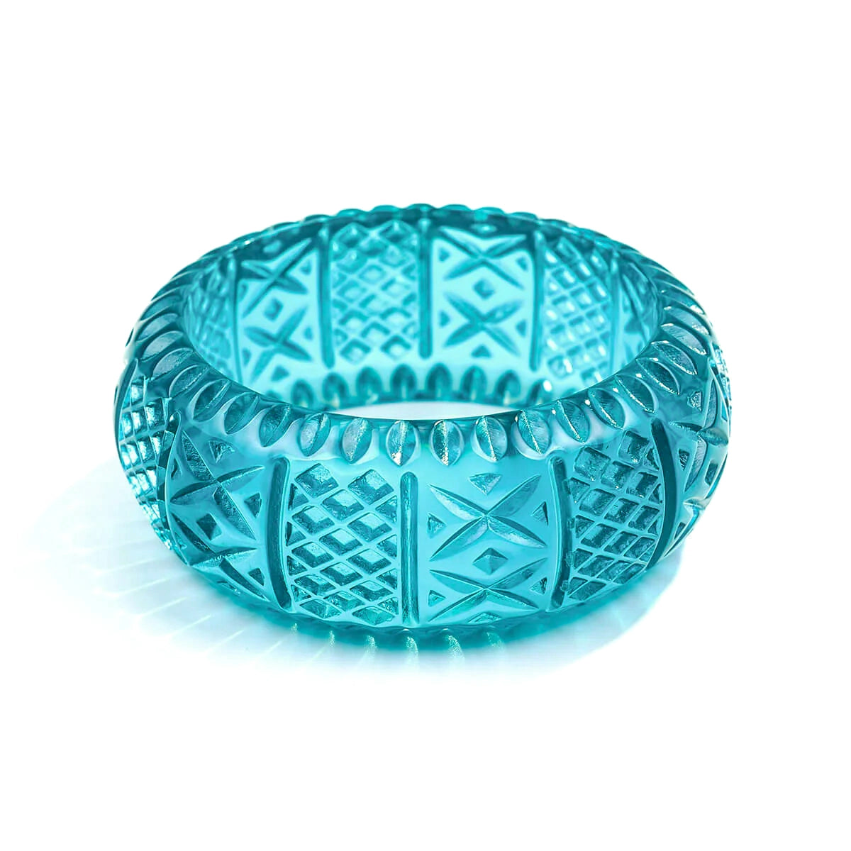 Frosted Bangle Aqua