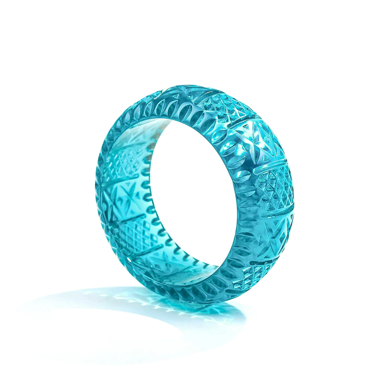 Frosted Bangle Aqua