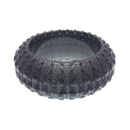 douglaspoon hand carved resin bangle