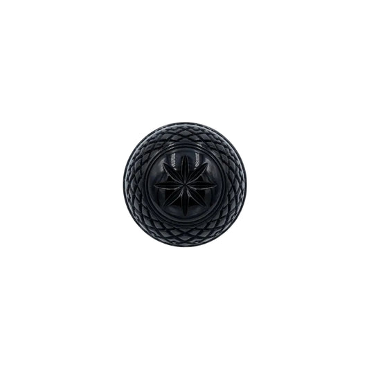 Etched Dome Ring Black