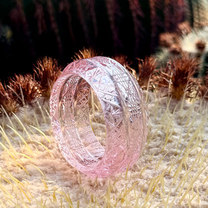 [NEW IN] Wide Edged Bangle Rosé