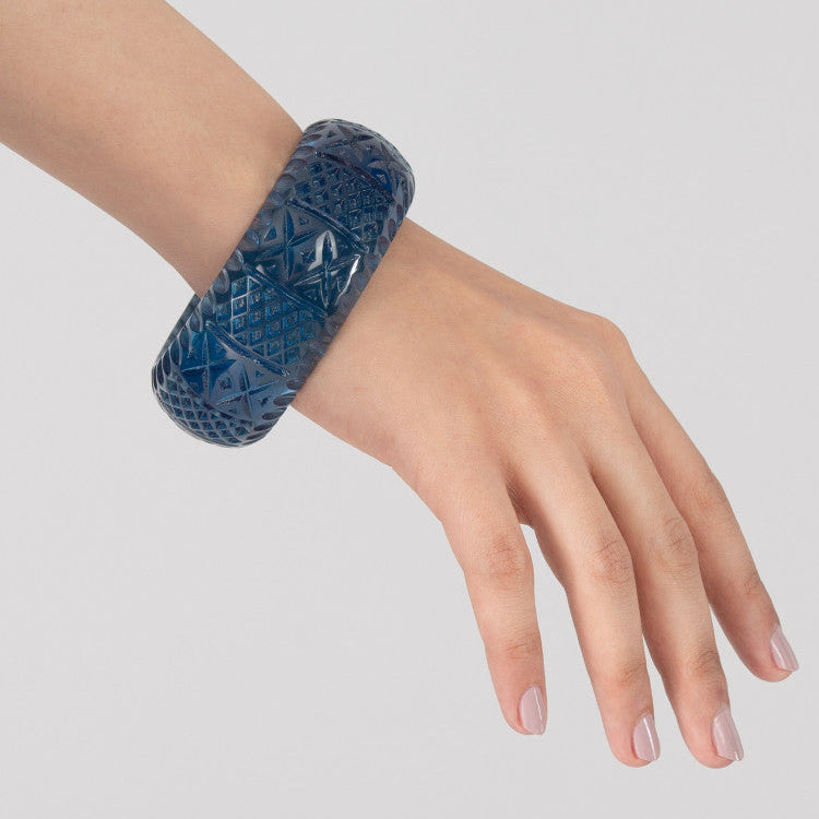 Frosted Bangle Classic Blue