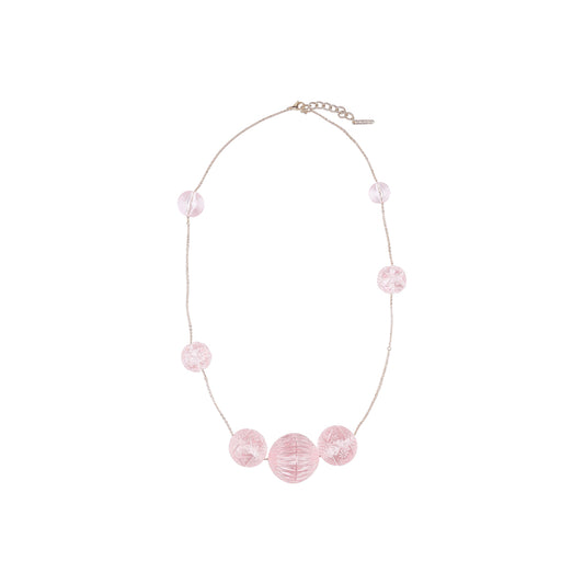 Random Sphere Necklace Rosé