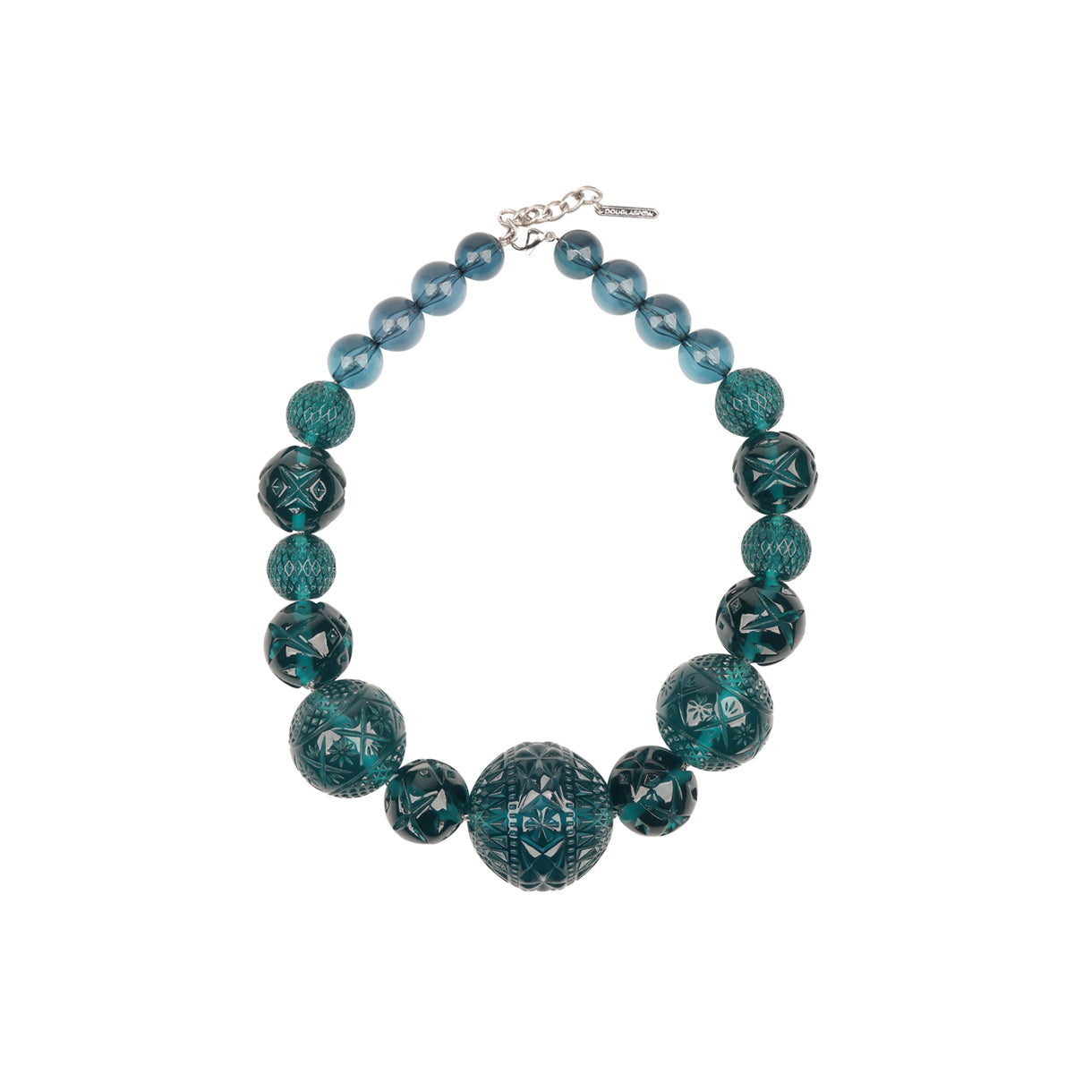 30% OFF Sphere Collar Necklace Indigo