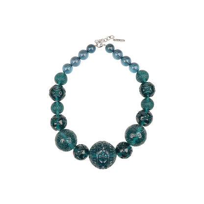30% OFF Sphere Collar Necklace Indigo