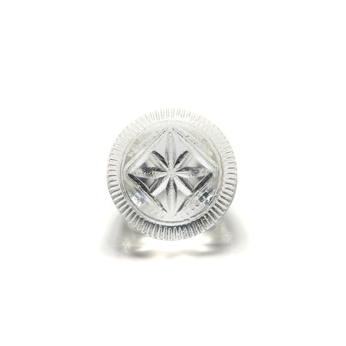 Bottlestop Ring Vintage Clear