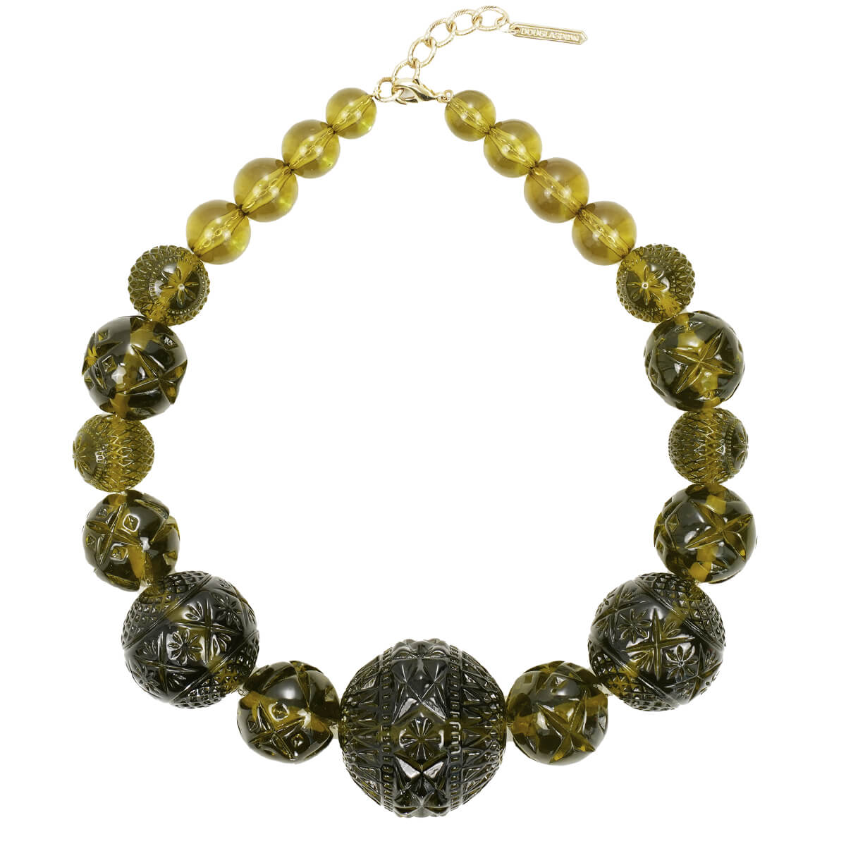 PRE-ORDER Sphere Collar Necklace Olive