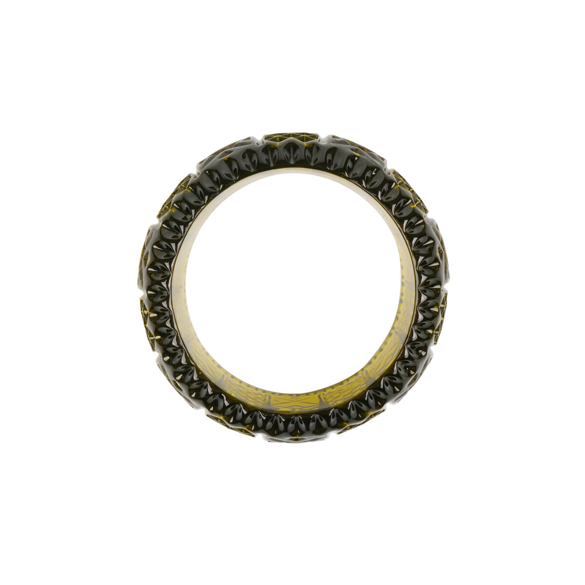 NEW IN Frosted Bangle Olive