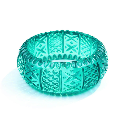 Frosted Bangle Turquoise