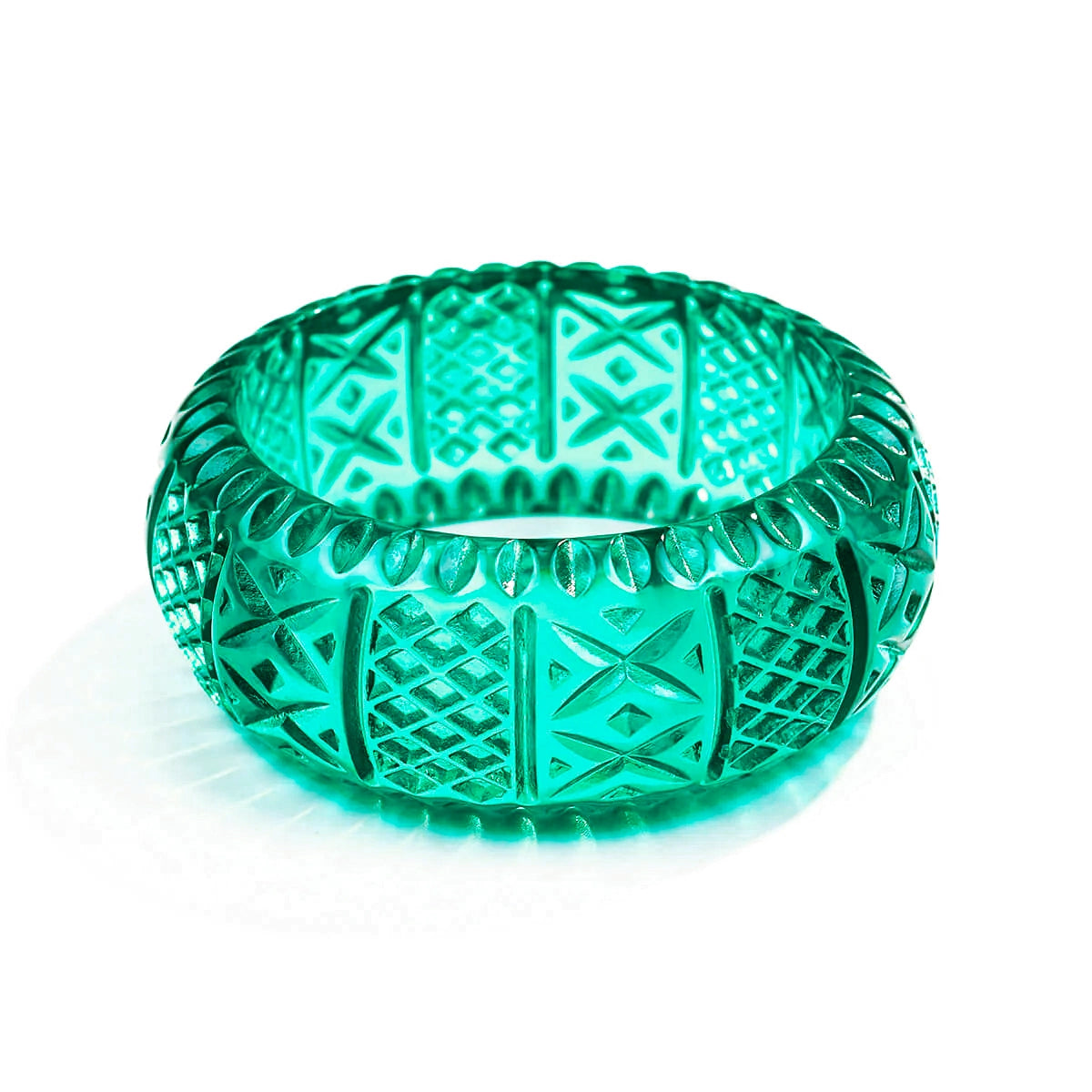 Frosted Bangle Turquoise