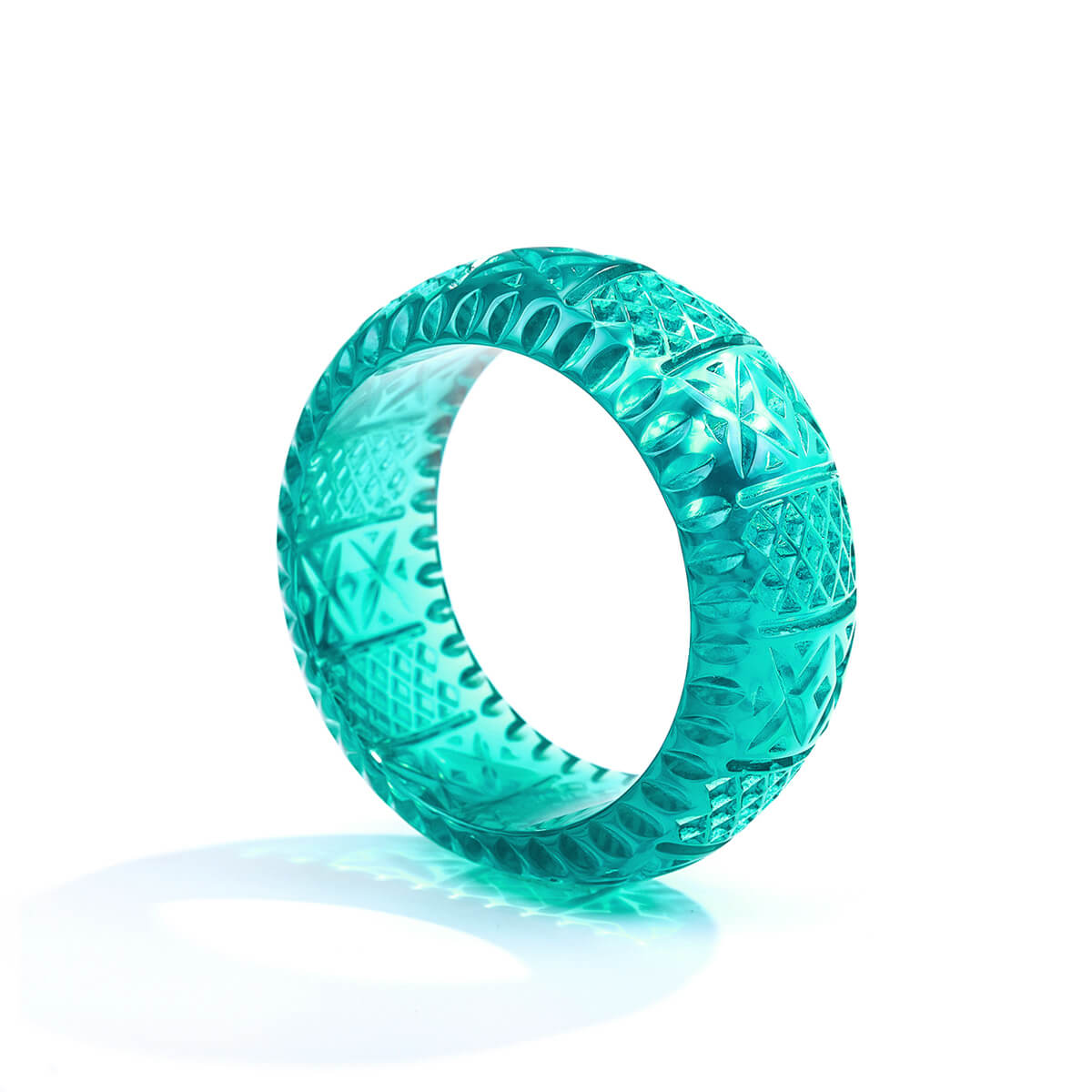 Frosted Bangle Turquoise