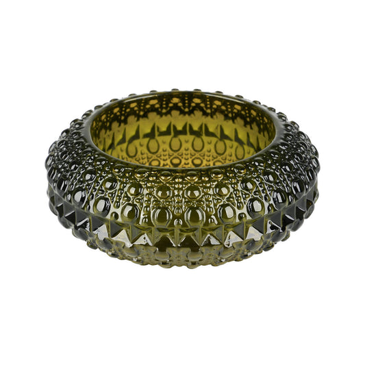 NEW IN Wide Bubble Bangle Olive