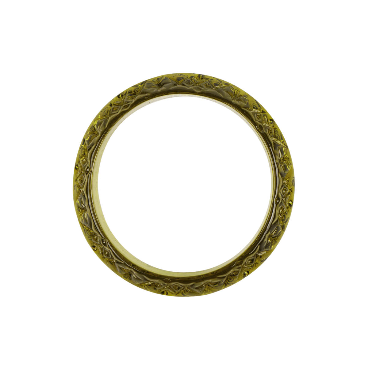 NEW IN Round Edged Bangle Olive