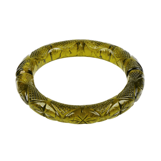 NEW IN Etched Magnetic Cuff Olive